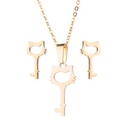 نیم ست استیل مدل کلید