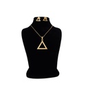 نیم ست استیل مدل مثلث 