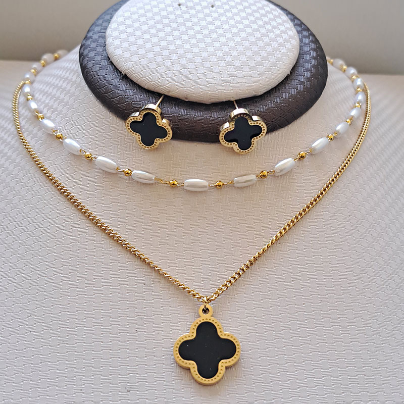 نیم ست دو ردیفه مدل ون کلیف کد w-se-236