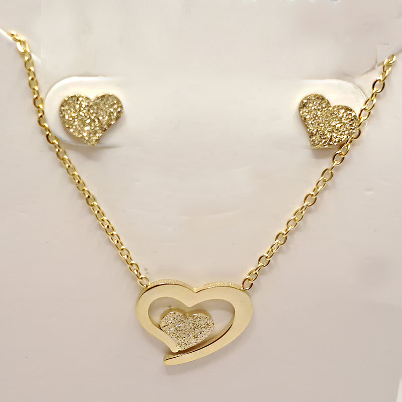 نیم ست زنانه استیل کد w-se-174