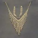 نیم ست زنانه تیتانیوم طرح جواهر کد w-se-03