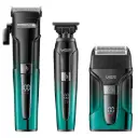 ماشین اصلاح موی سر و صورت وی جی ار مدل v-694 مجموعه 3 عددی