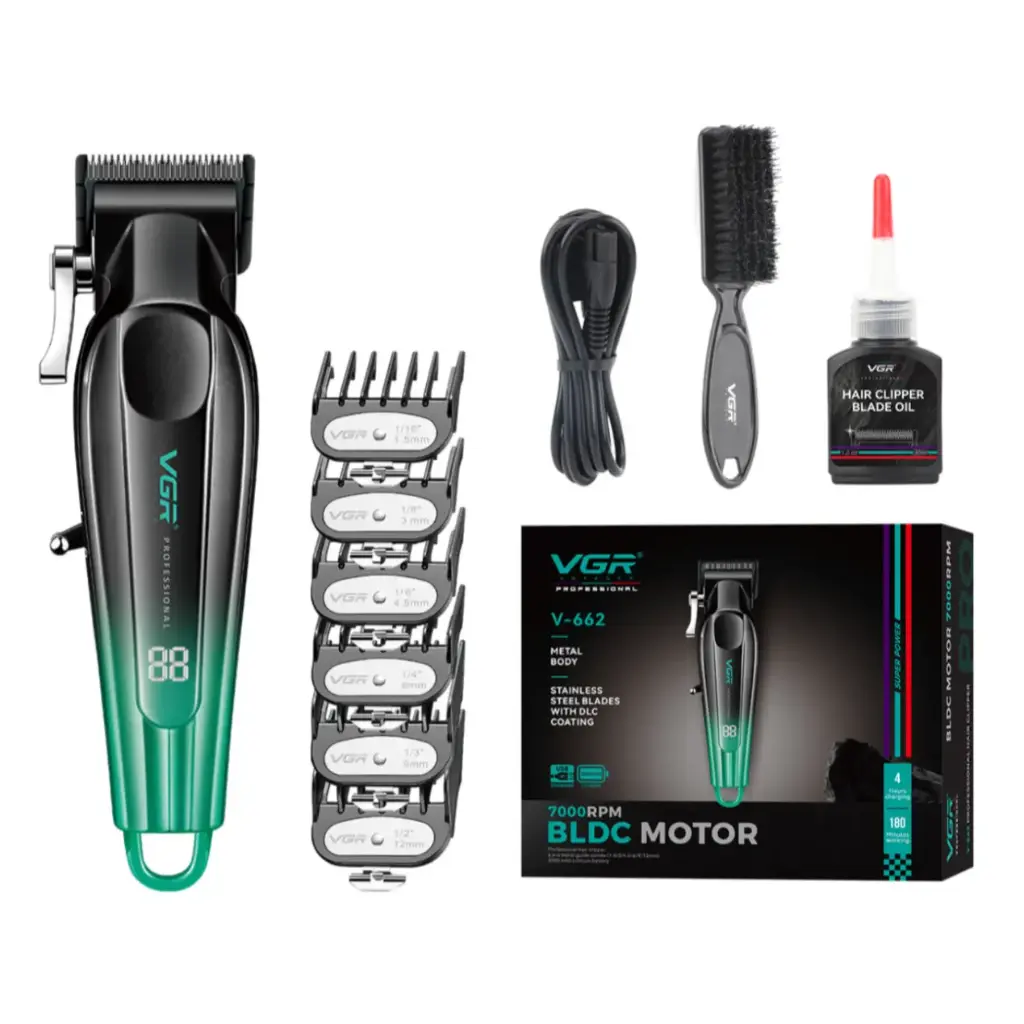 ماشین اصلاح موی سر و صورت وی‌جی‌ار مدل V-662 