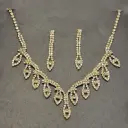 نیم ست زنانه تیتانیوم طرح جواهر کد w-se-10