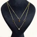 نیم ست زنانه دو ردیفه استیل کد w-se-15