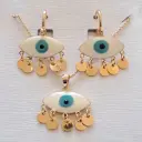 نیم ست زنانه تیتانیوم کد w-se-40