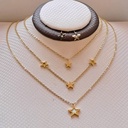 نیم ست زنانه سه ردیفه استیل کد w-se-181