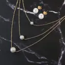 نیم ست زنانه سه ردیفه مدل مرواريد کد w-se-251