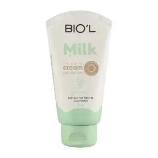 کرم مرطوب کننده دست و صورت بیول Oat Milk حاوی پروتئین شیر و جو دوسر 70 میل
