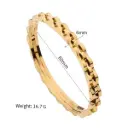 دستبند النگویی مدل رولکس استیل w-br-400