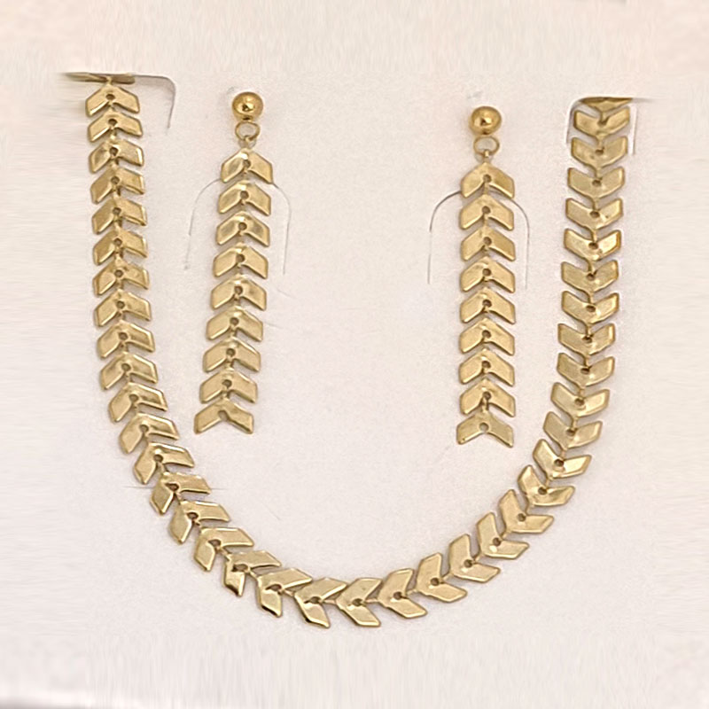 نیم ست زنانه استیل کد w-se-266