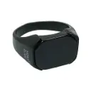 انگشتر مردانه مدل mont blanc مستطیلی استیل