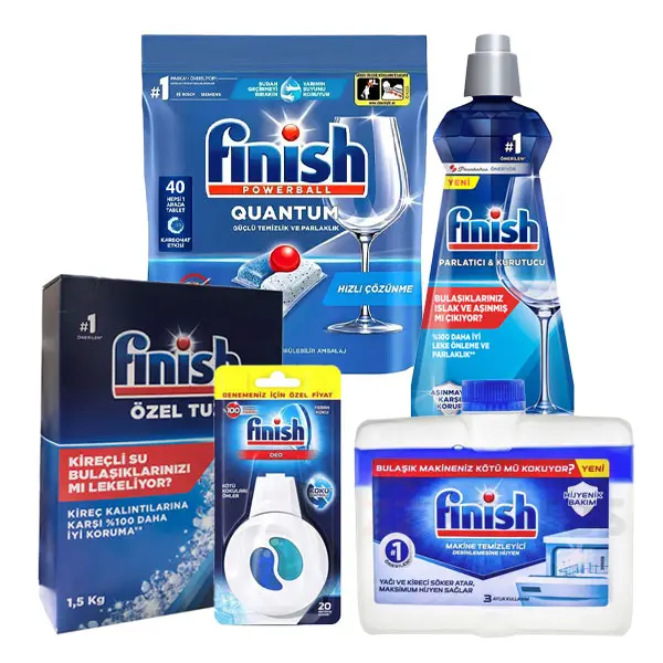 پک شوینده های ظروف فینیش مجموعه 5 عددی