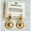 گوشواره اویزدار مدل ورساچه استیل  