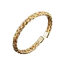 دستبند النگویی استیل مدل حصیری