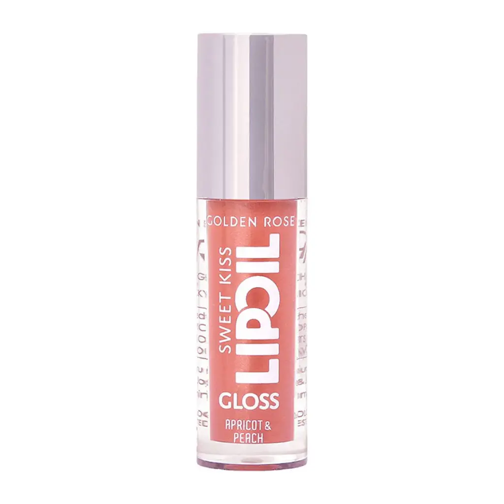برق لب گلدن رز Sweet kiss مدل Apricot & peach شماره 02 حجم 4.7 میلی لیتر 