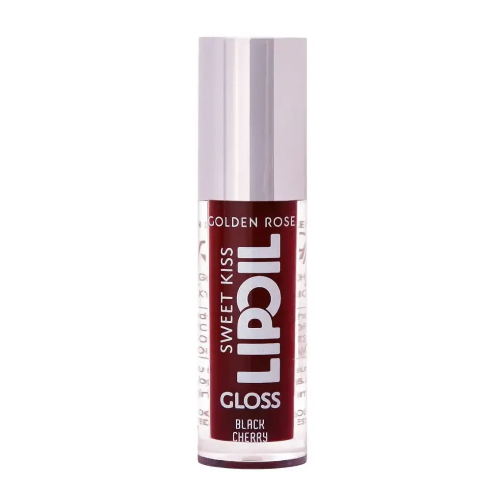 برق لب گلدن رز Sweet kiss مدل Black cherry شماره 08 حجم 4.7 میلی لیتر