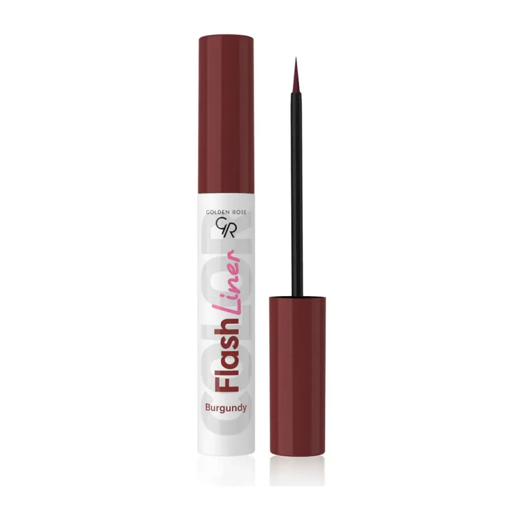 خط چشم رنگی گلدن رز مدل Flash Liner حجم 3.5 میلی لیتر شماره 110 شرابی