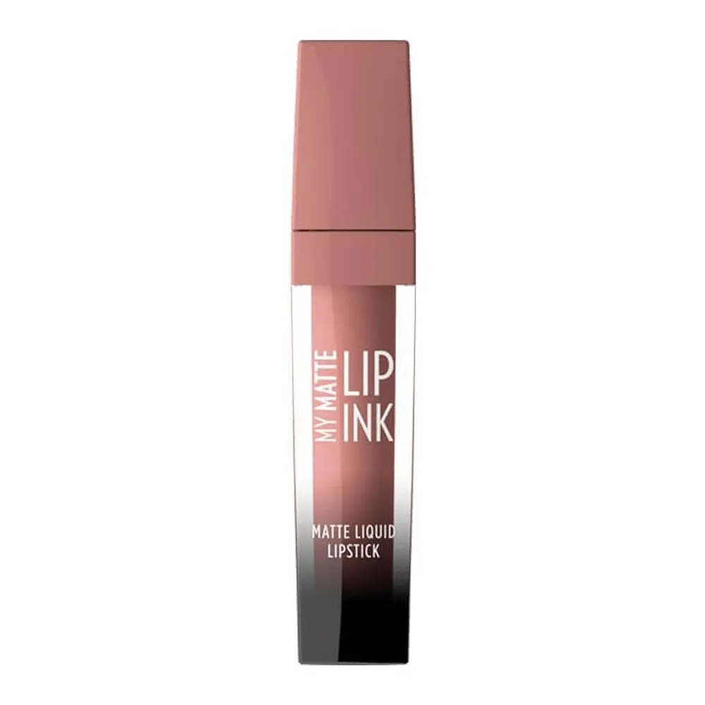 رژ لب مایع مات گلدن رز مدل مدل MY MATTE LIP INK شماره 03