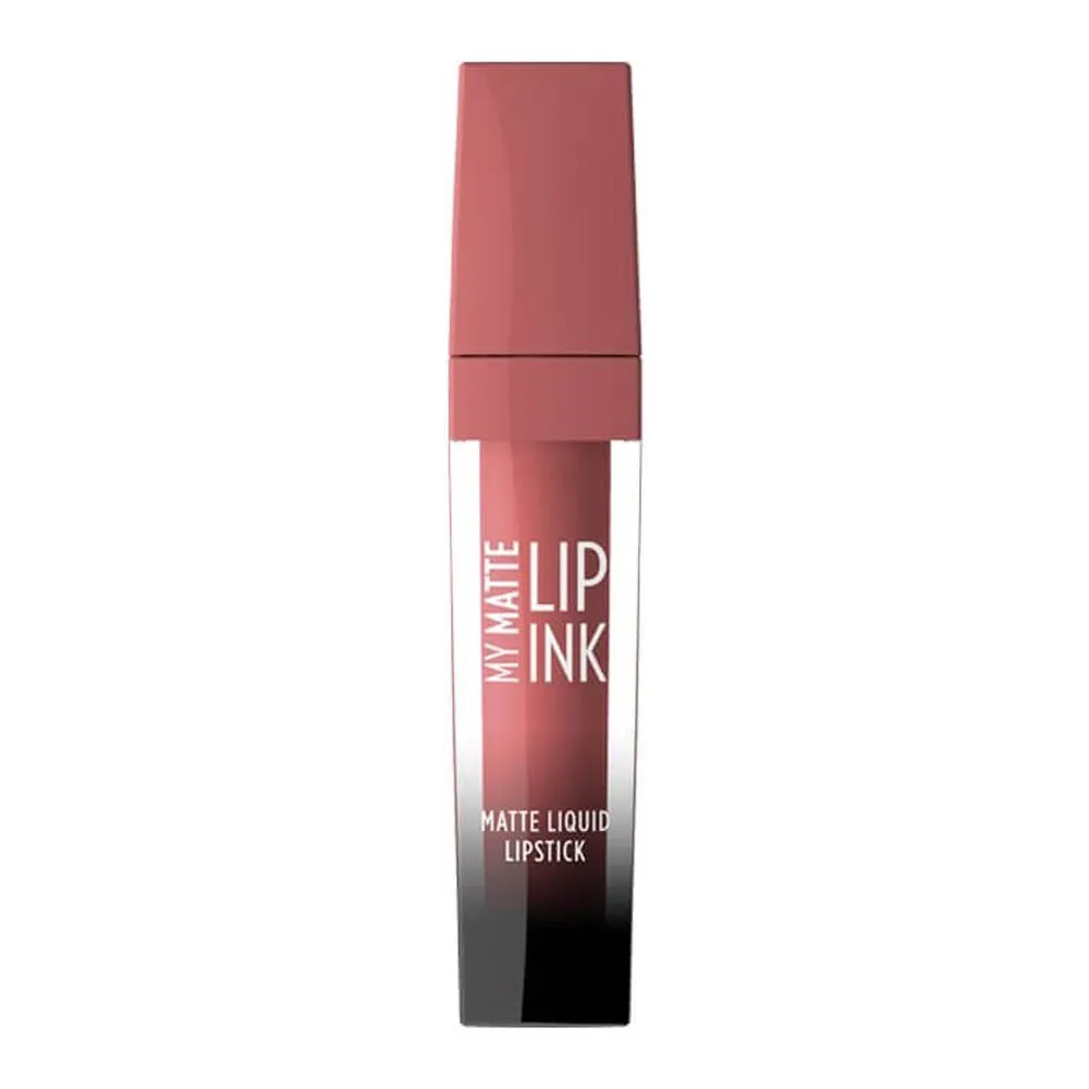 رژ لب مایع مات گلدن رز مدل مدل MY MATTE LIP INK شماره 04
