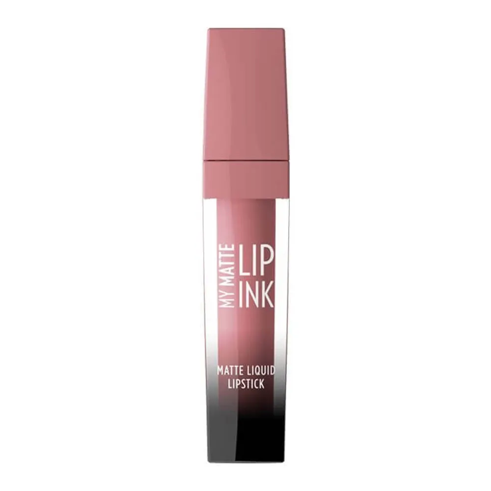 رژ لب مایع مات گلدن رز مدل مدل MY MATTE LIP INK شماره 05