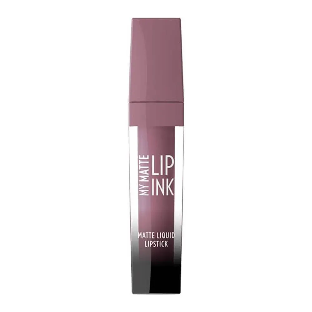 رژ لب مایع مات گلدن رز مدل مدل MY MATTE LIP INK شماره 07