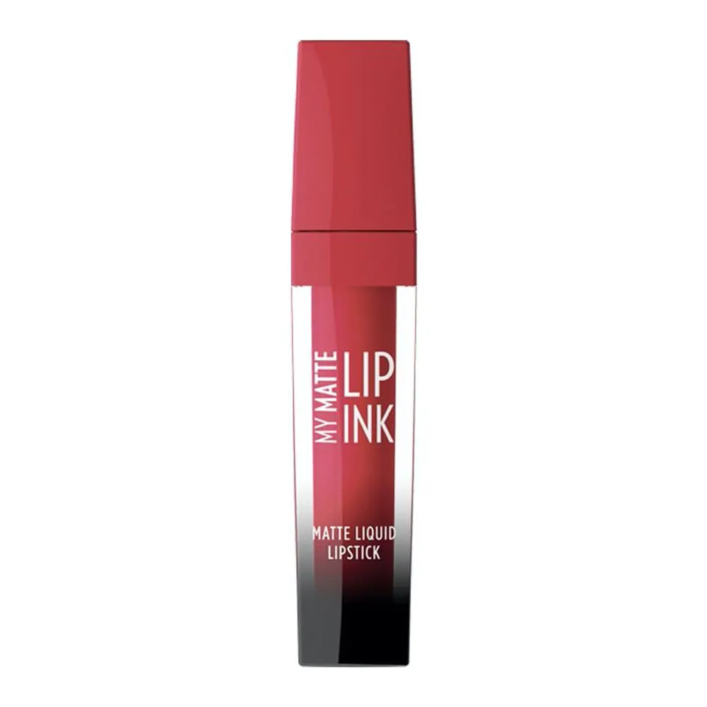 رژ لب مایع مات گلدن رز مدل مدل MY MATTE LIP INK شماره 08