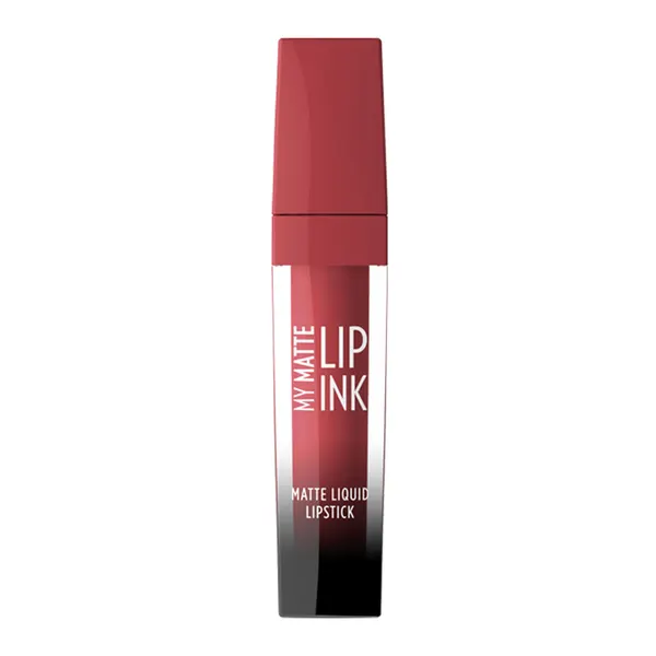 رژ لب مایع مات گلدن رز مدل مدل MY MATTE LIP INK شماره 09