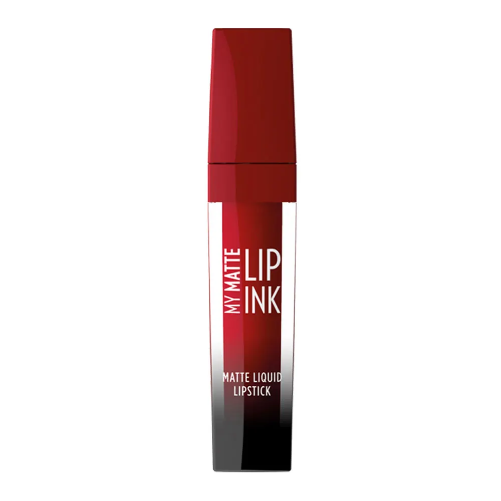 رژ لب مایع مات گلدن رز مدل مدل MY MATTE LIP INK شماره 12