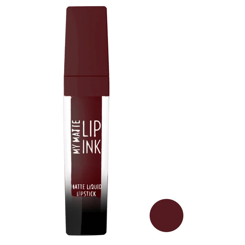 رژ لب مایع مات گلدن رز مدل مدل MY MATTE LIP INK شماره 14