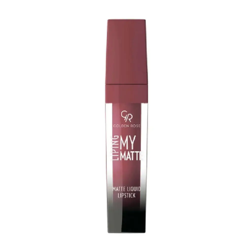 رژ لب مایع مات گلدن رز مدل مدل MY MATTE LIP INK شماره 26