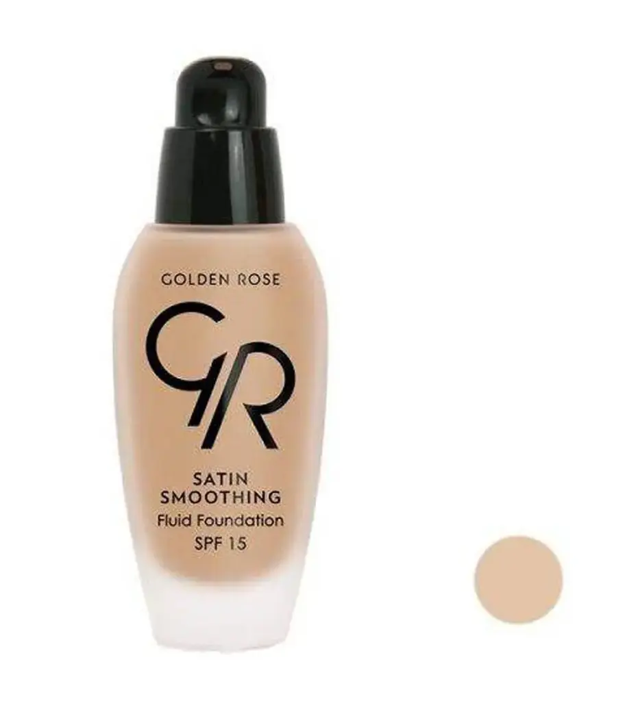 کرم پودر ساتین گلدن رز حاوی SPF 15 حجم 30 میلی لیتر شماره 28