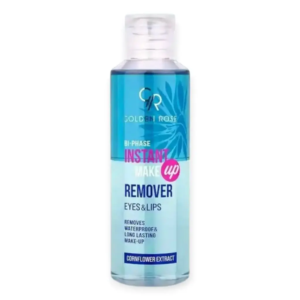 پاک‌کننده آرایش دوفاز گلدن رز مدل Instant Makeup Remover