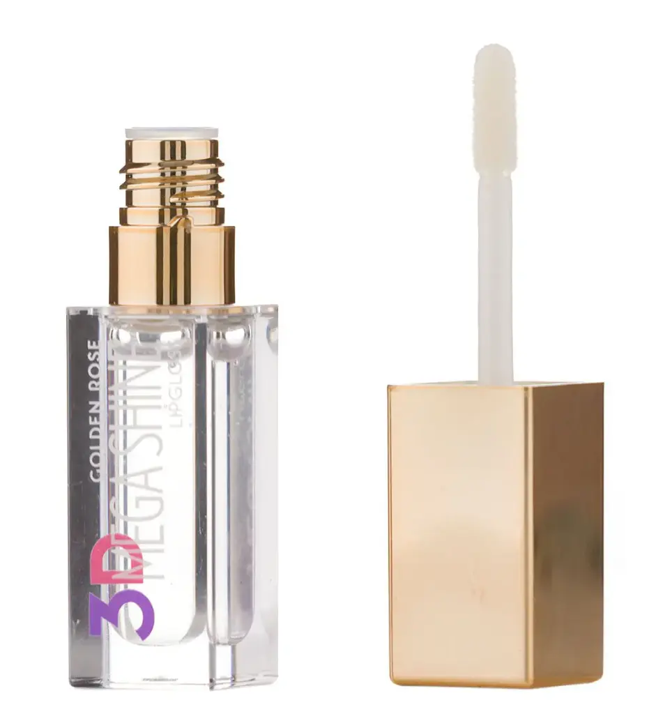 رژلب مایع گلدن رز مدل 3D Mega Shine شماره 101