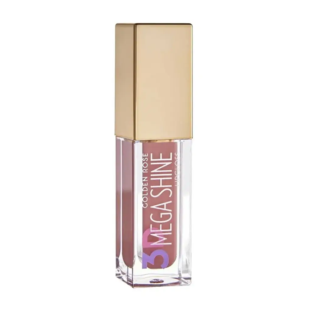 رژلب مایع گلدن رز مدل 3D Mega Shine شماره 105