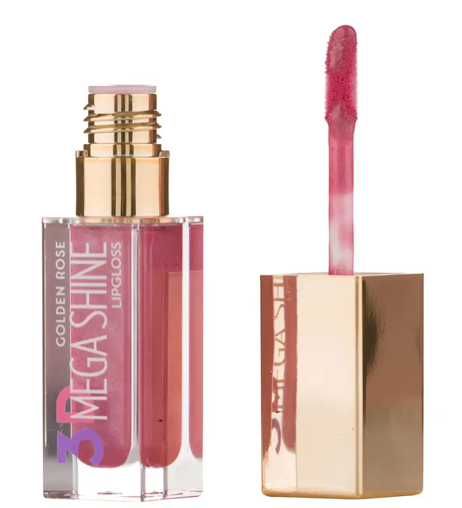 رژلب مایع گلدن رز مدل 3D Mega Shine شماره 118