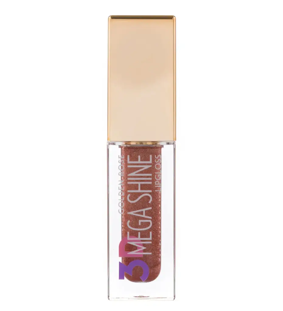 رژلب مایع گلدن رز مدل 3D Mega Shine شماره 119