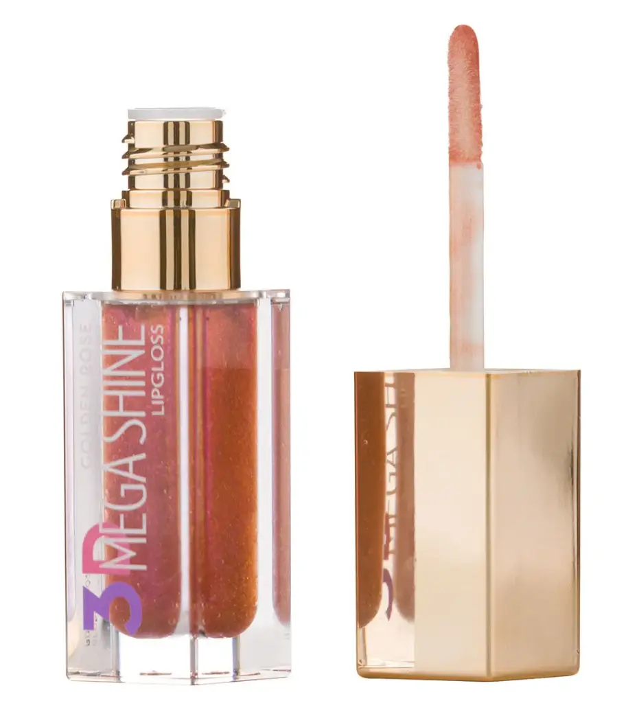 رژلب مایع گلدن رز مدل 3D Mega Shine شماره 120
