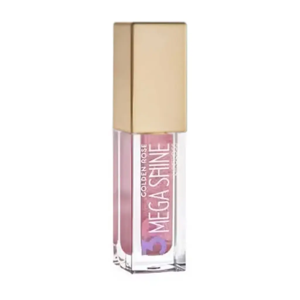 رژلب مایع گلدن رز مدل 3D Mega Shine شماره 121