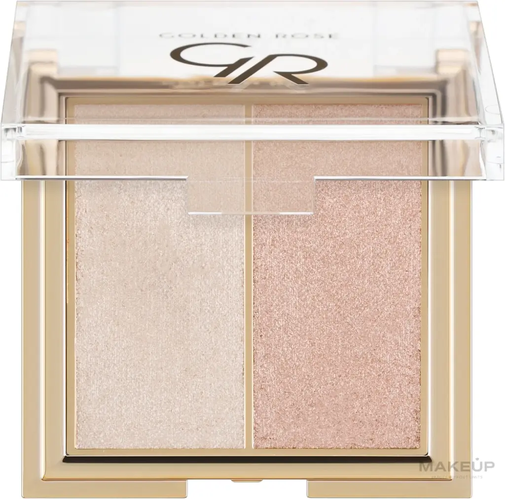 پالت هایلایتر دو تایی مدل So Glow گلدن رز شماره 01