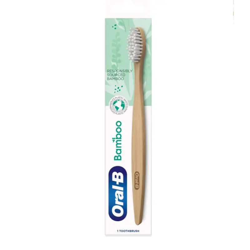 مسواک اورال بی مدل چوبی بامبو  Oral-B Bamboo