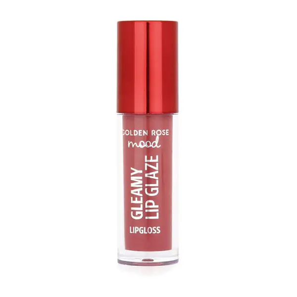 رژ لب مایع گلدن رز مدل Gleamy Lip Glaze شماره 203