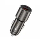 شارژر فندکی خودرو مانیکس مدل MA-6801 با قابلیت شارژ سریع PD و QC 4.0 توان 55 وات