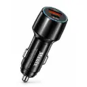 شارژر فندکی خودرو مانیکس مدل MA-107 دو پورت USB و Type-C با توان 55 وات
