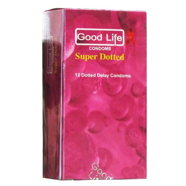 کاندوم خاردار درشت good life super dotted