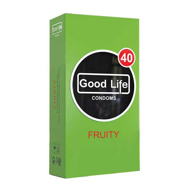 کاندوم میوه ای گودلایف good life fruity