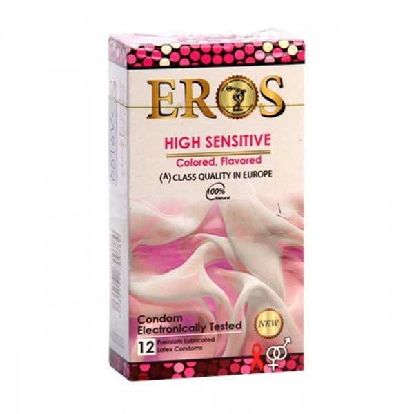 کاندوم خیلی نازک اروس Eros High Sensitive