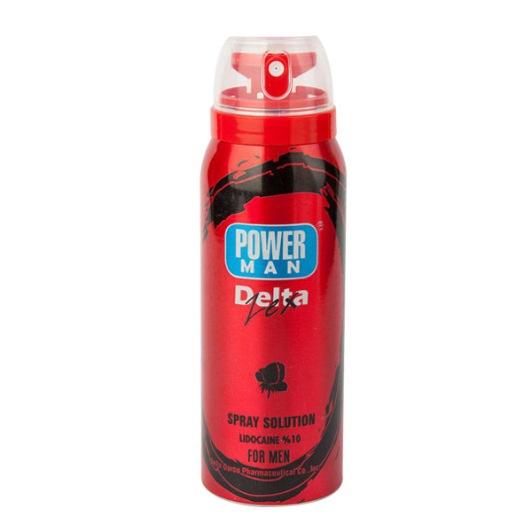 اسپری تاخیری (گل رز) دلتا پاورمن POWERMAN