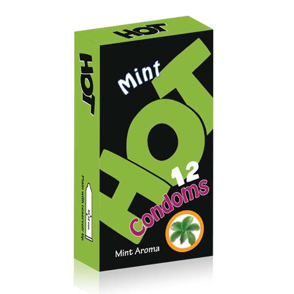 کاندوم نعنا hot mint condom
