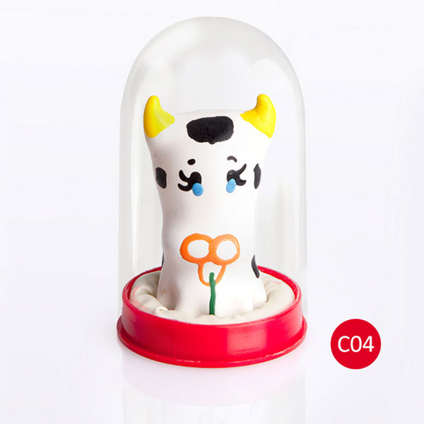 کاندوم عروسکی طرح گاو مدل C4 - فاندوم